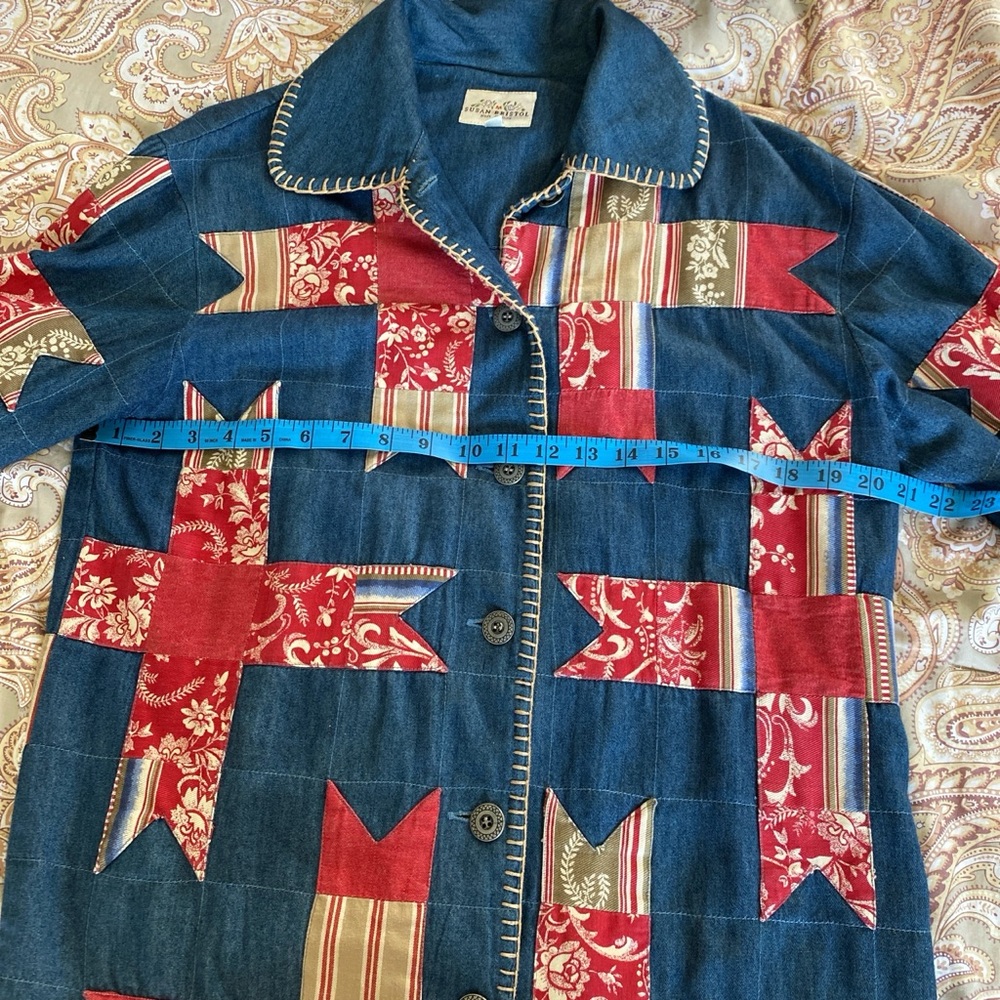 Susan Bristol Patchwork Jacket - image 6